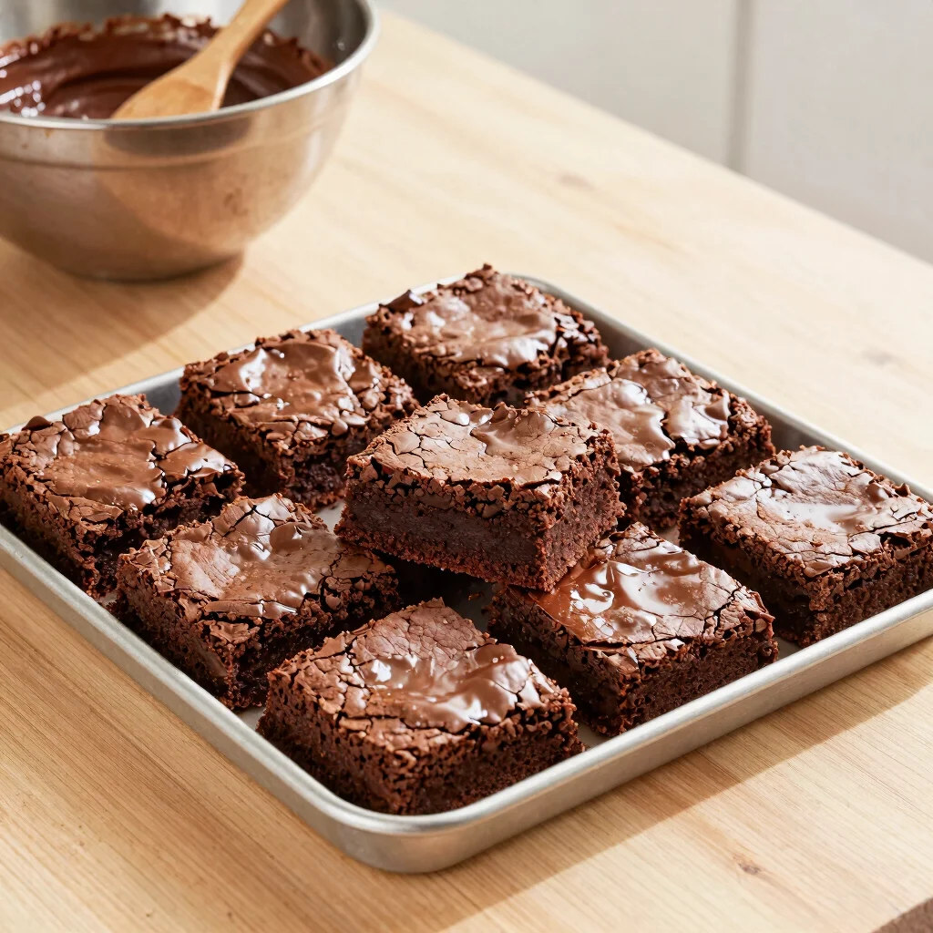 Brownies Panggang Lembap