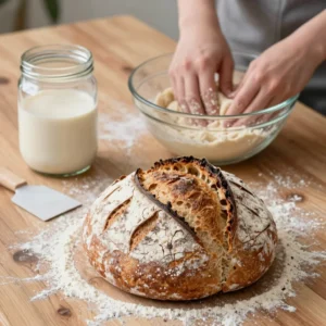 Roti Sourdough Pemula