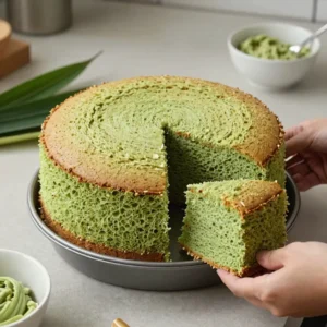 Chiffon Pandan Lembut
